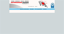 Desktop Screenshot of motorradhaus-dresden.motorrad-daten.de